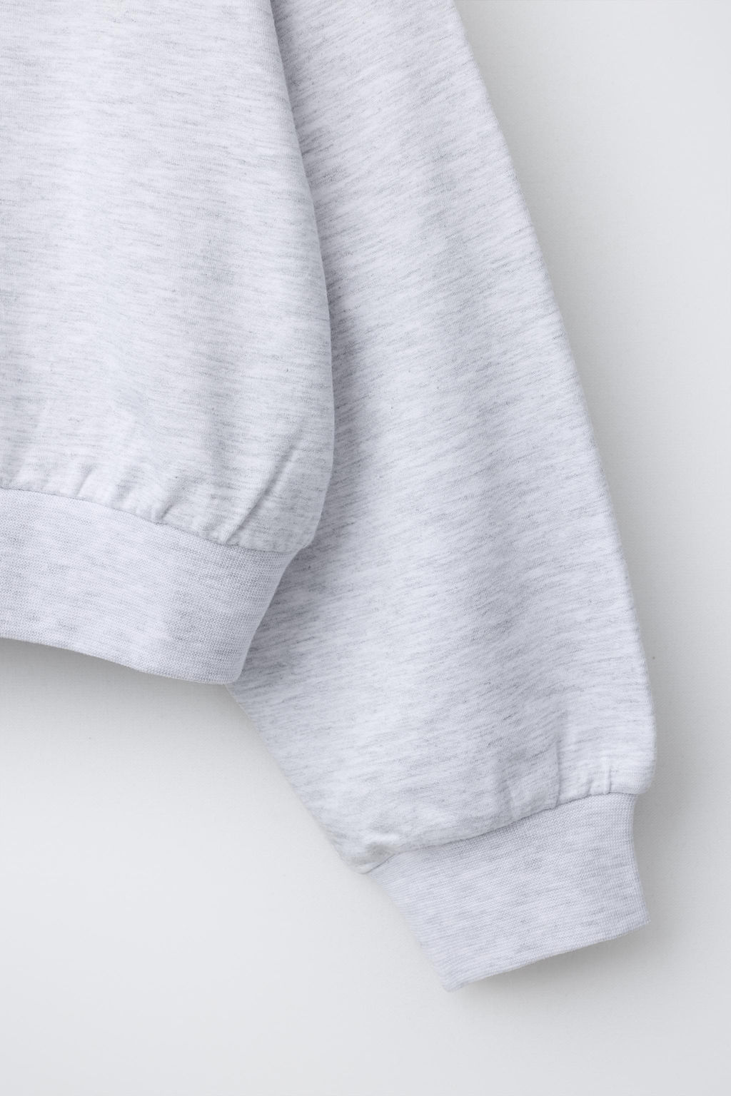 SUDADERA CAPUCHA TEXRO RELIEVE / Gris vigor? - Zara фото 5