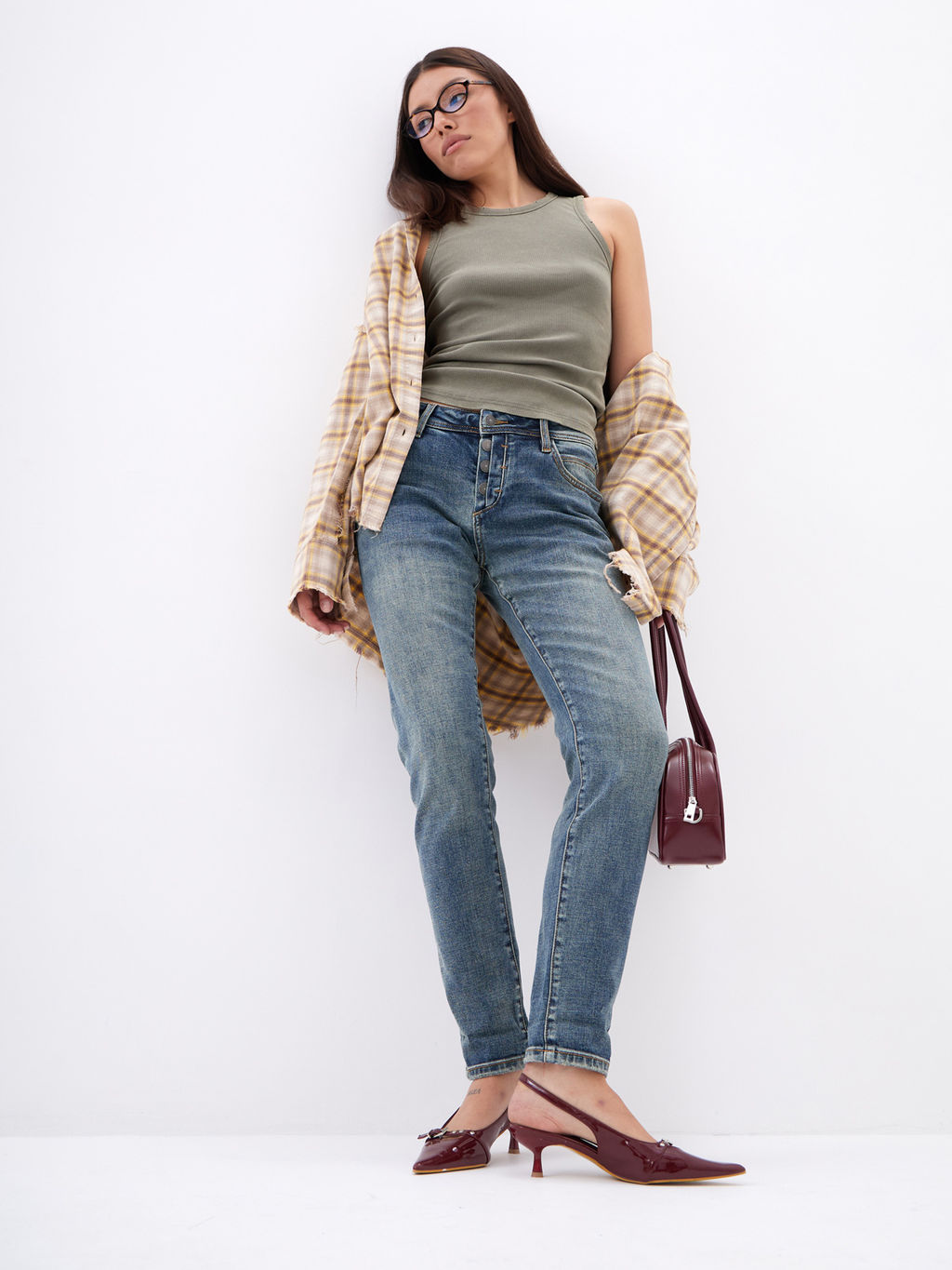 Женские Джинсы Бойфренды - Mossmore фото 9