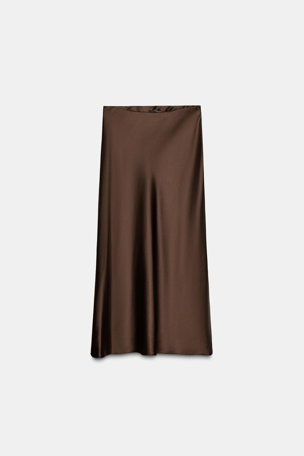 SATIN MIDI SKIRT - Zara фото 6