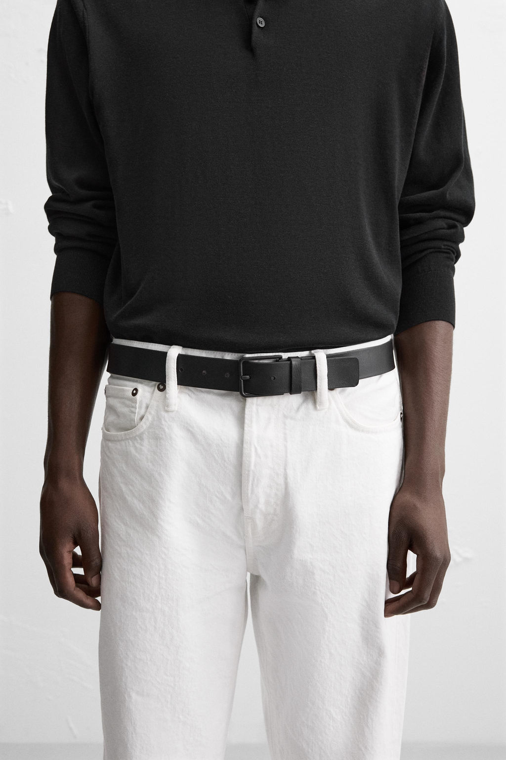 REVERSIBLE LEATHER BELT - Zara фото 5