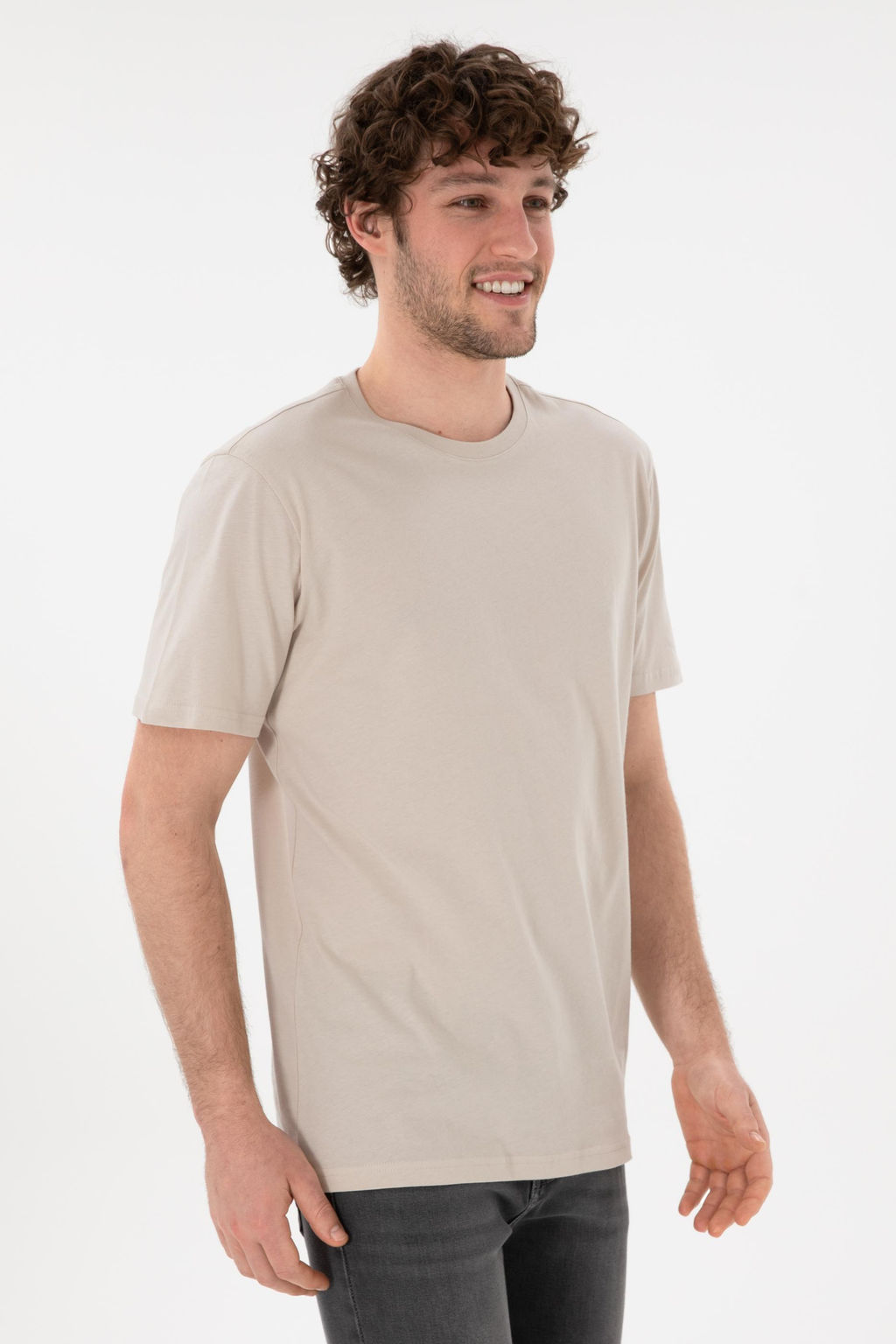 Erkek Regular Fit Bisiklet Yaka Ta_ Basic Ti__rt Sepette S_rpriz _ndirim - U.s. polo assn фото 2