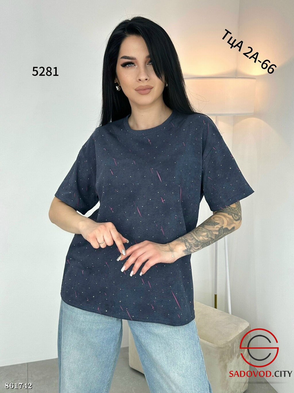 Футболка женская с принтом - Fiona фото 3
