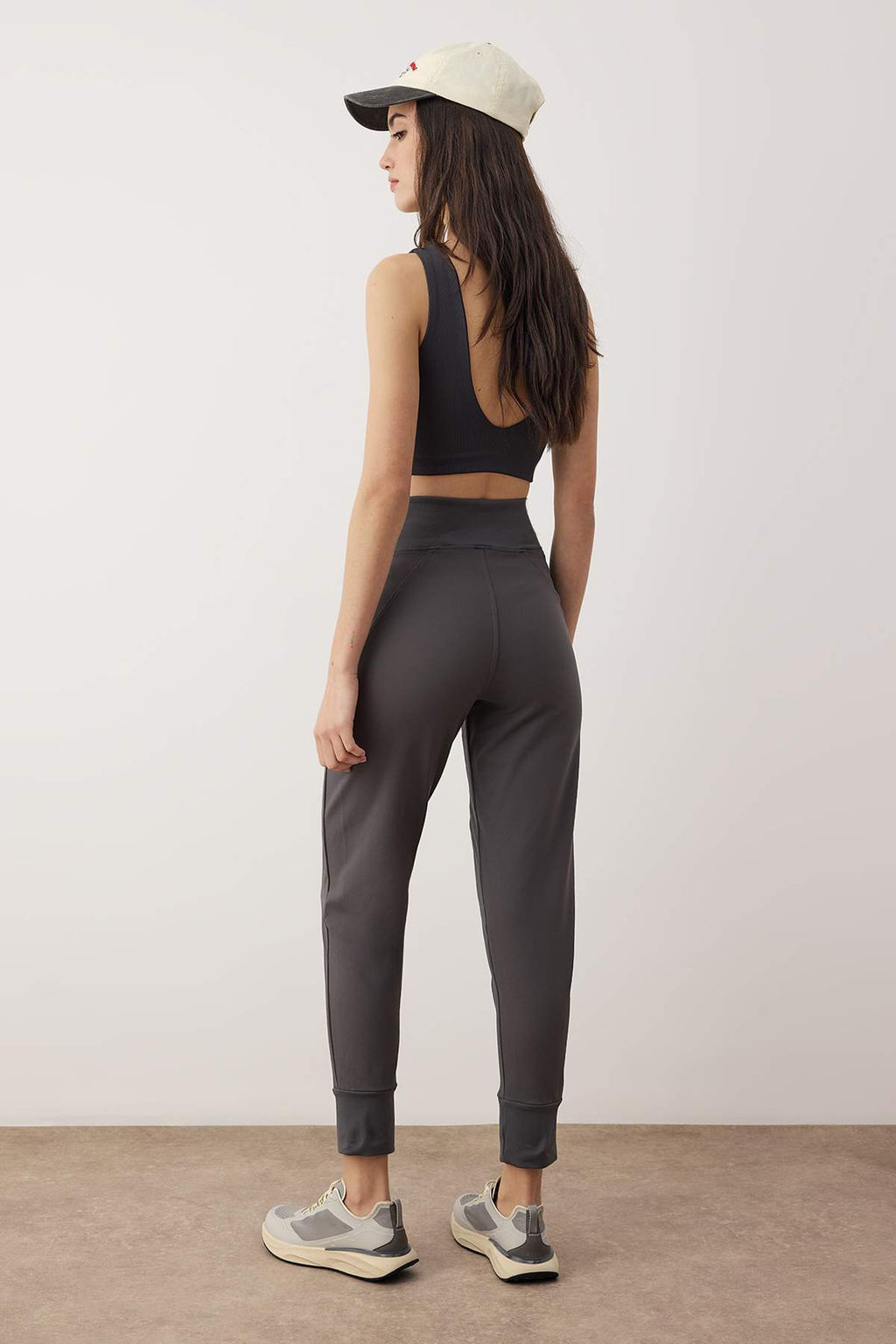 Antrasit Duz F?rcal? Scuba Sportswear Esofman Alt? THMAW26EA00005 - Trendyolmilla фото 4