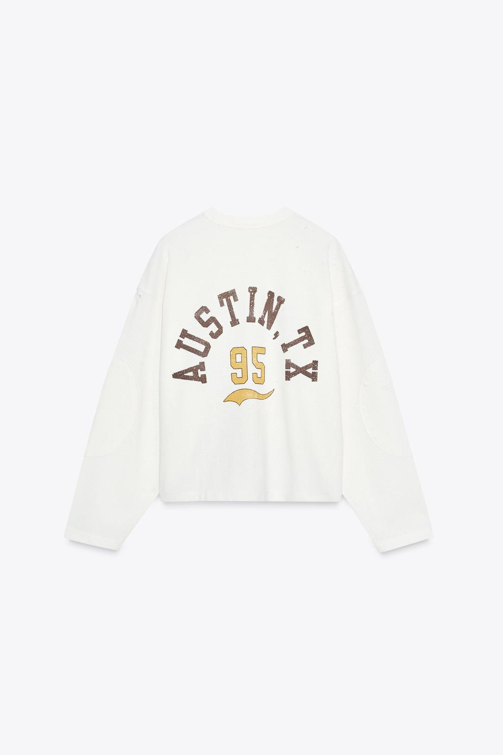SLOGAN SWEATSHIRT - Zara фото 6