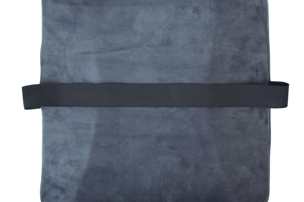 Подушка под поясницу с эффектом памяти Эталон-Велюр р. 33*33*11 см.