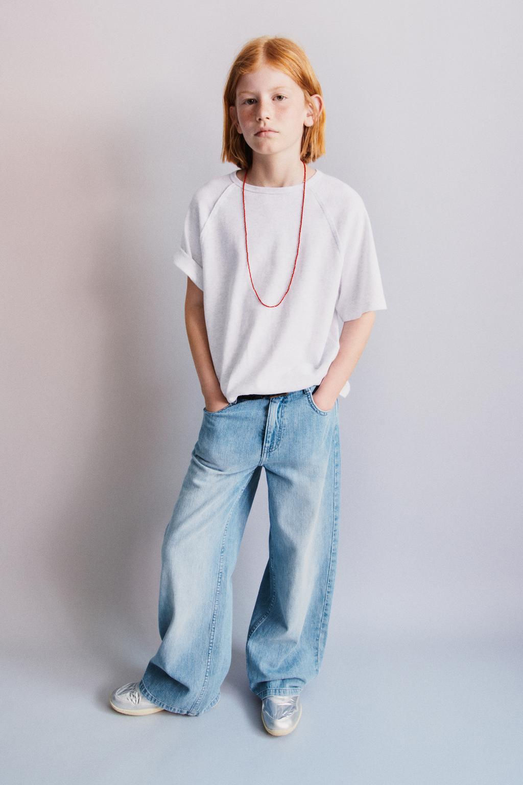 WIDE LEG JEAN - Zara фото 4