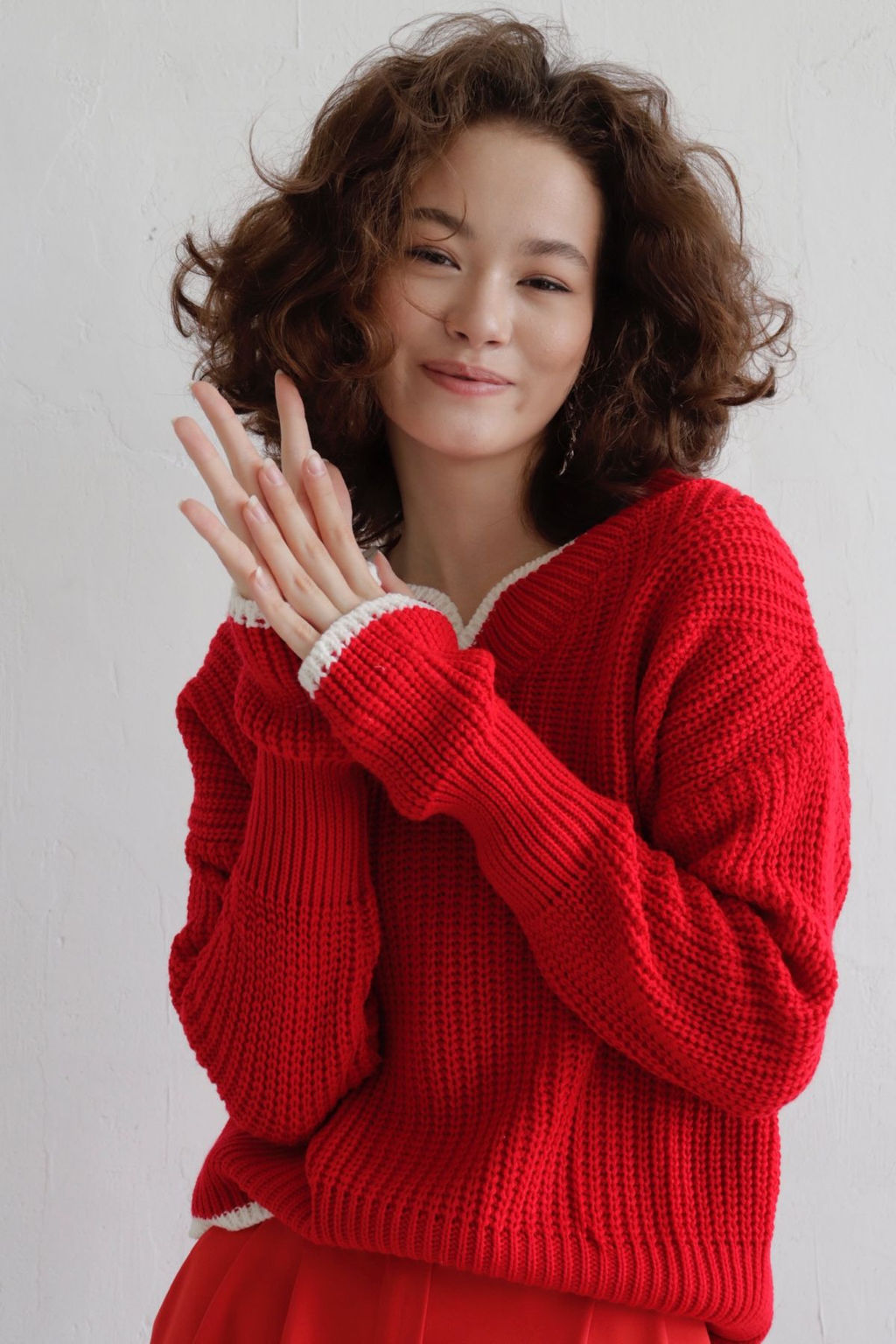 9823 Пуловер красный - Martichelli фото 18