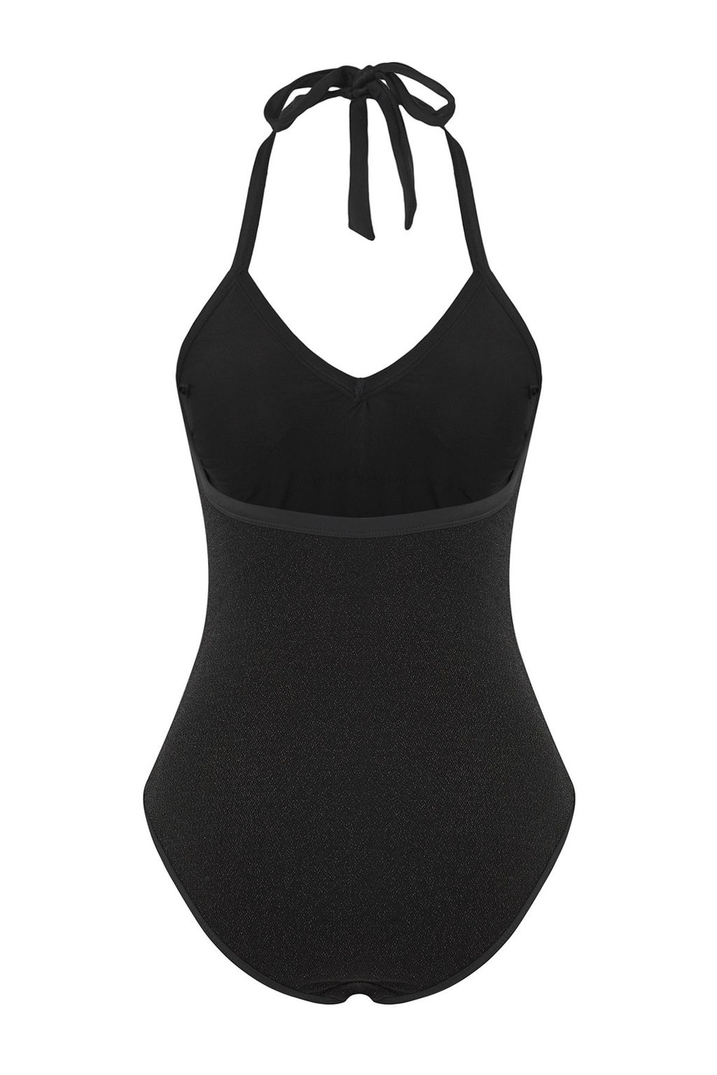 TRENDYOLMILLA Siyah V Yaka Biyeli Mayo TBESS25MA00122 фото 7