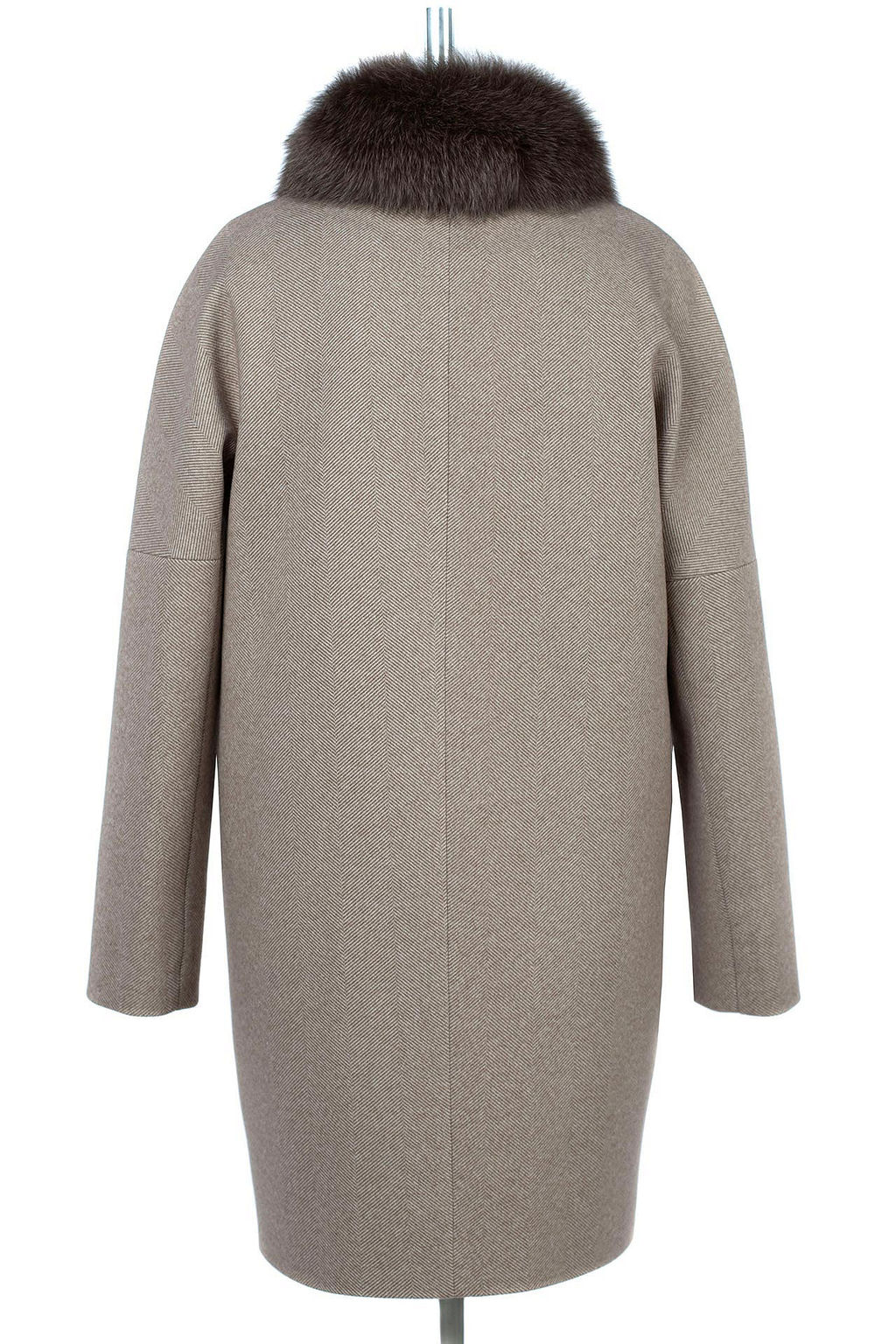 Мех натуральный (песец) Пальто утепленное Термофинн 100 г - El podio фото 8