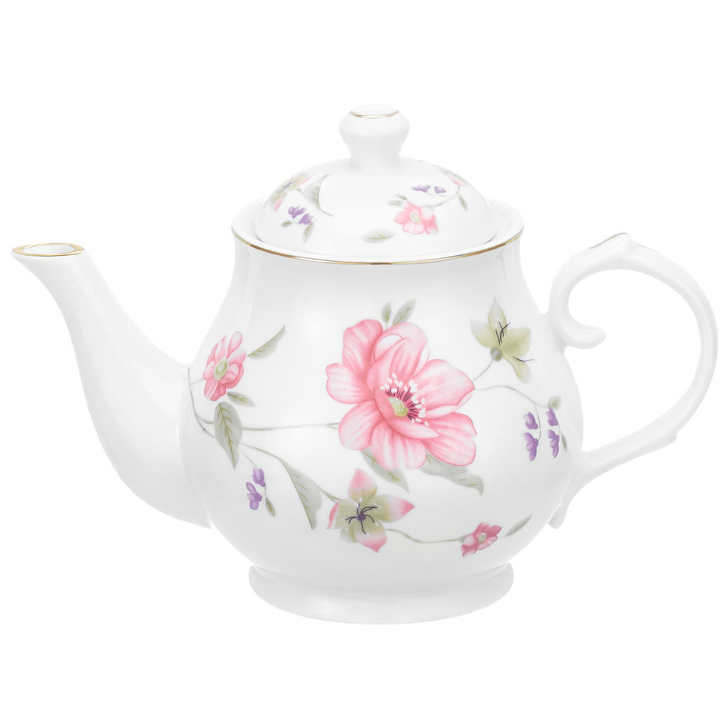 Чайник 400 мл 17*10*13 см "Диана" фарфор NEW BONE CHINA
Состав: Фарфор