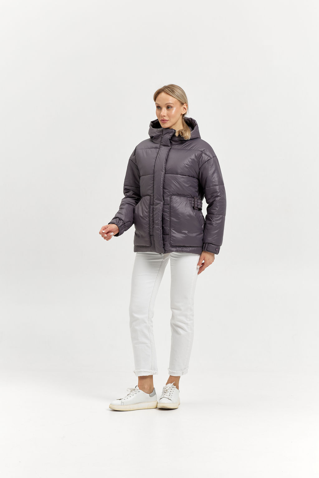 Куртка женская зимняя 25404 (графит) - Kankan фото 11