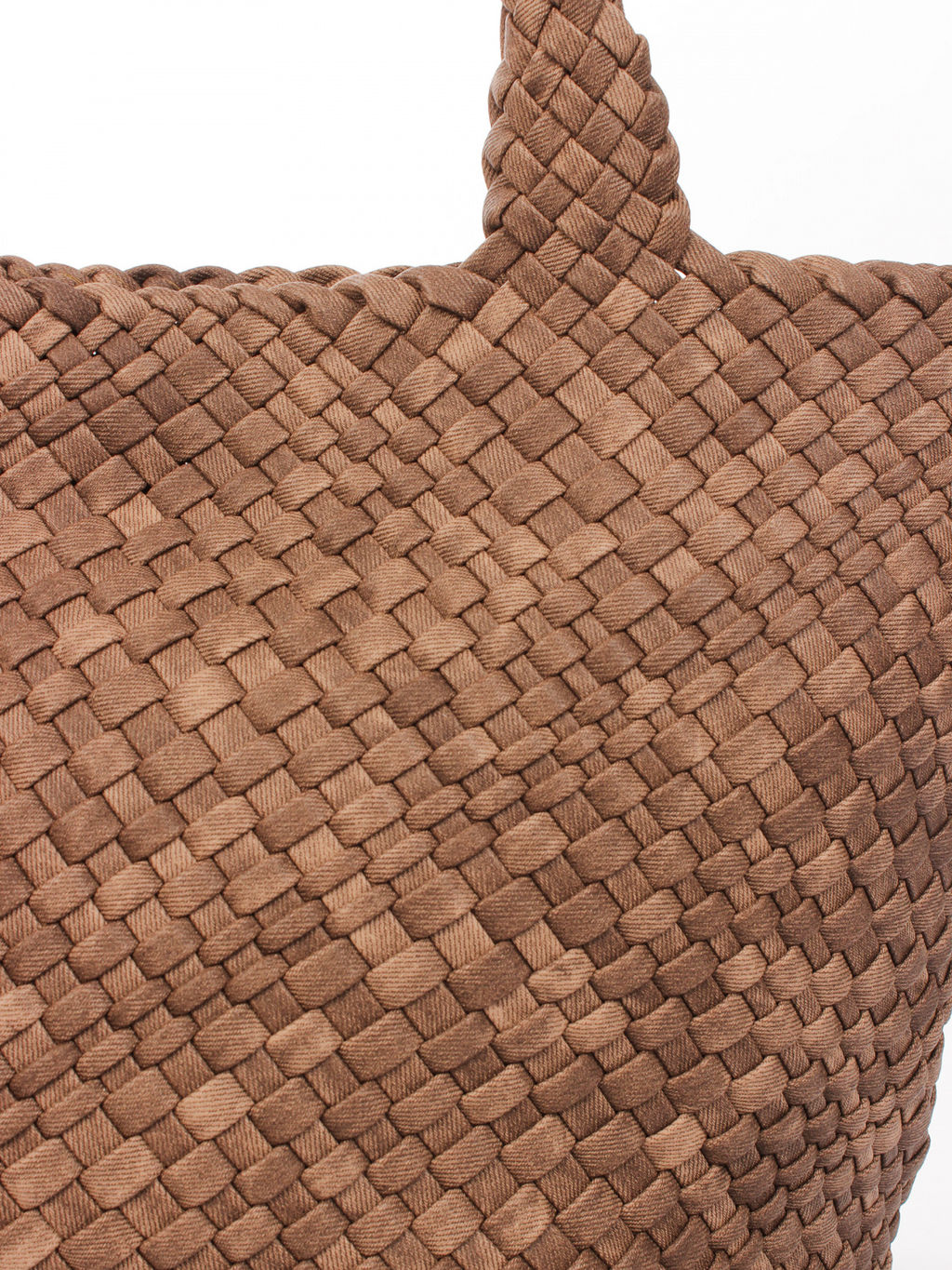 LACCOMA сумка СУ1033-винтаж коричневый эко кожа хлопок  фото 3