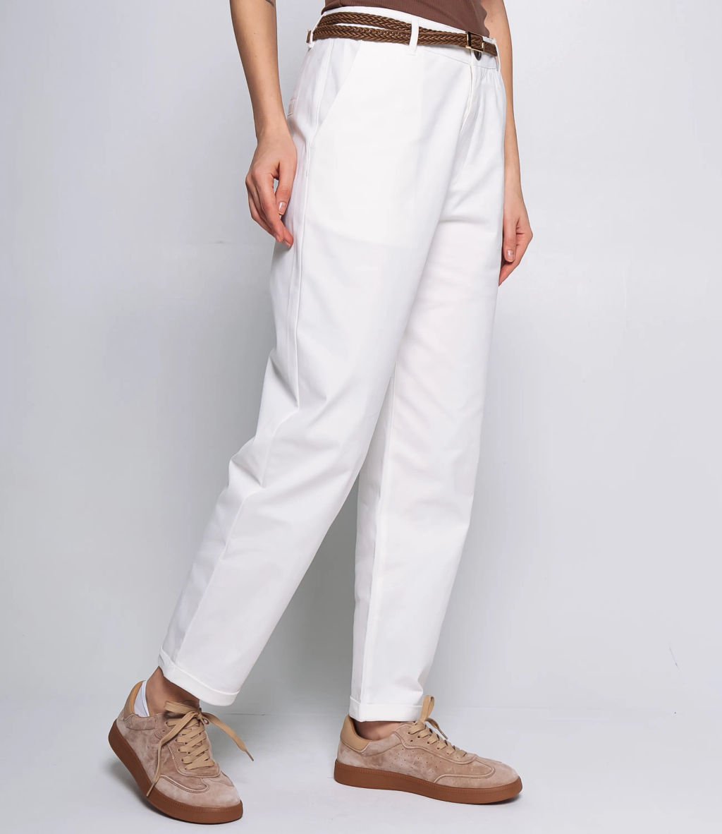 Брюки #ОКТ215001, белый