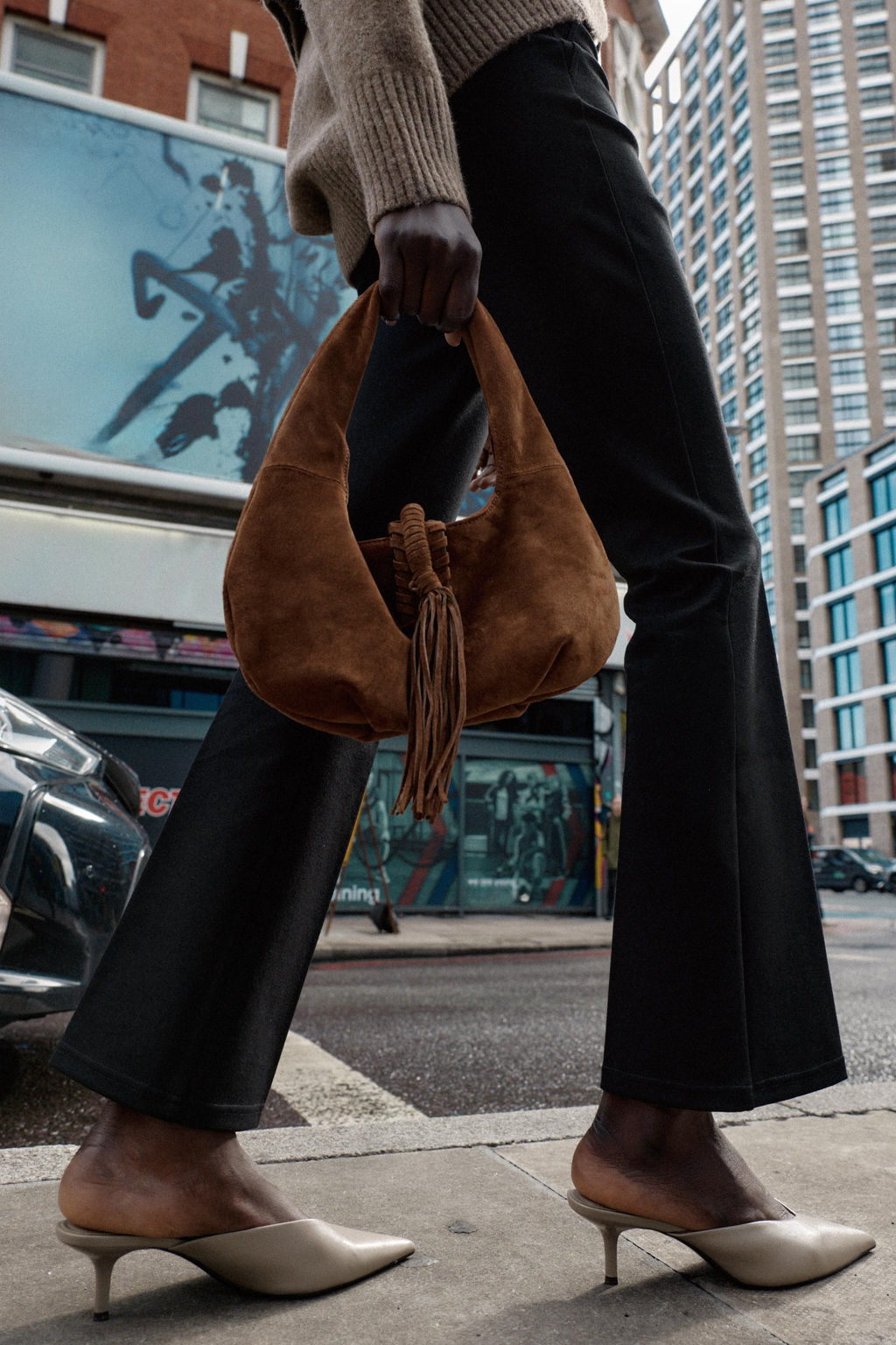 FLARE LEGGINGS WITH BELT - Zara фото 3