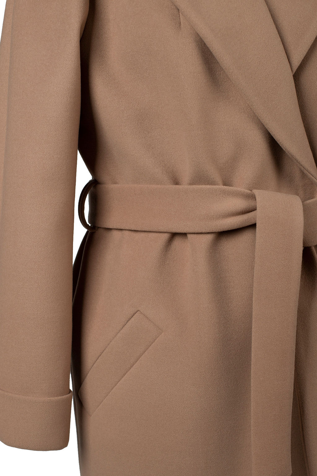 Пальто женское демисезонное (пояс) - El podio фото 9