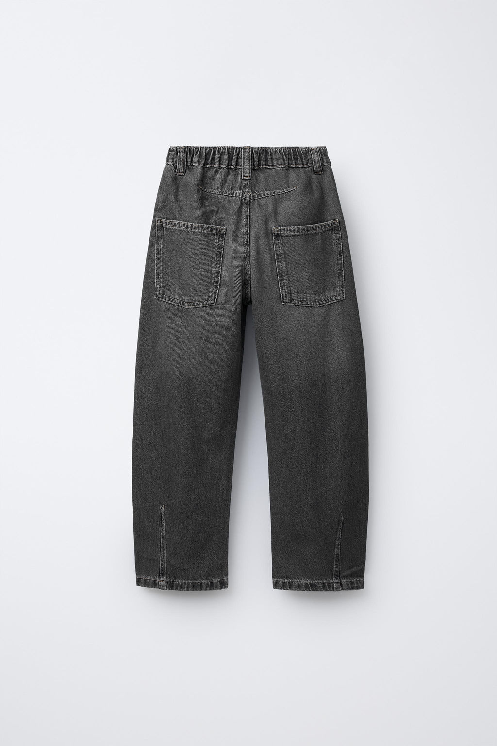 JEANS RELAXED BALLOON / Gris medio - Zara фото 2