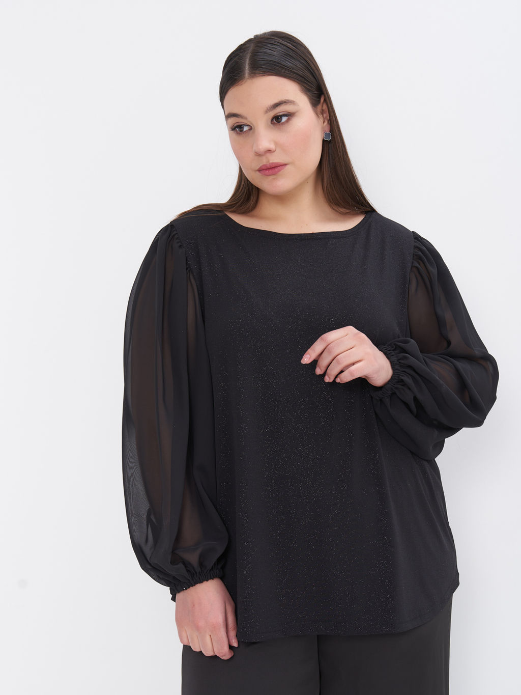 Блузка вечерняя BL68227BLK01 - Артесса фото 2