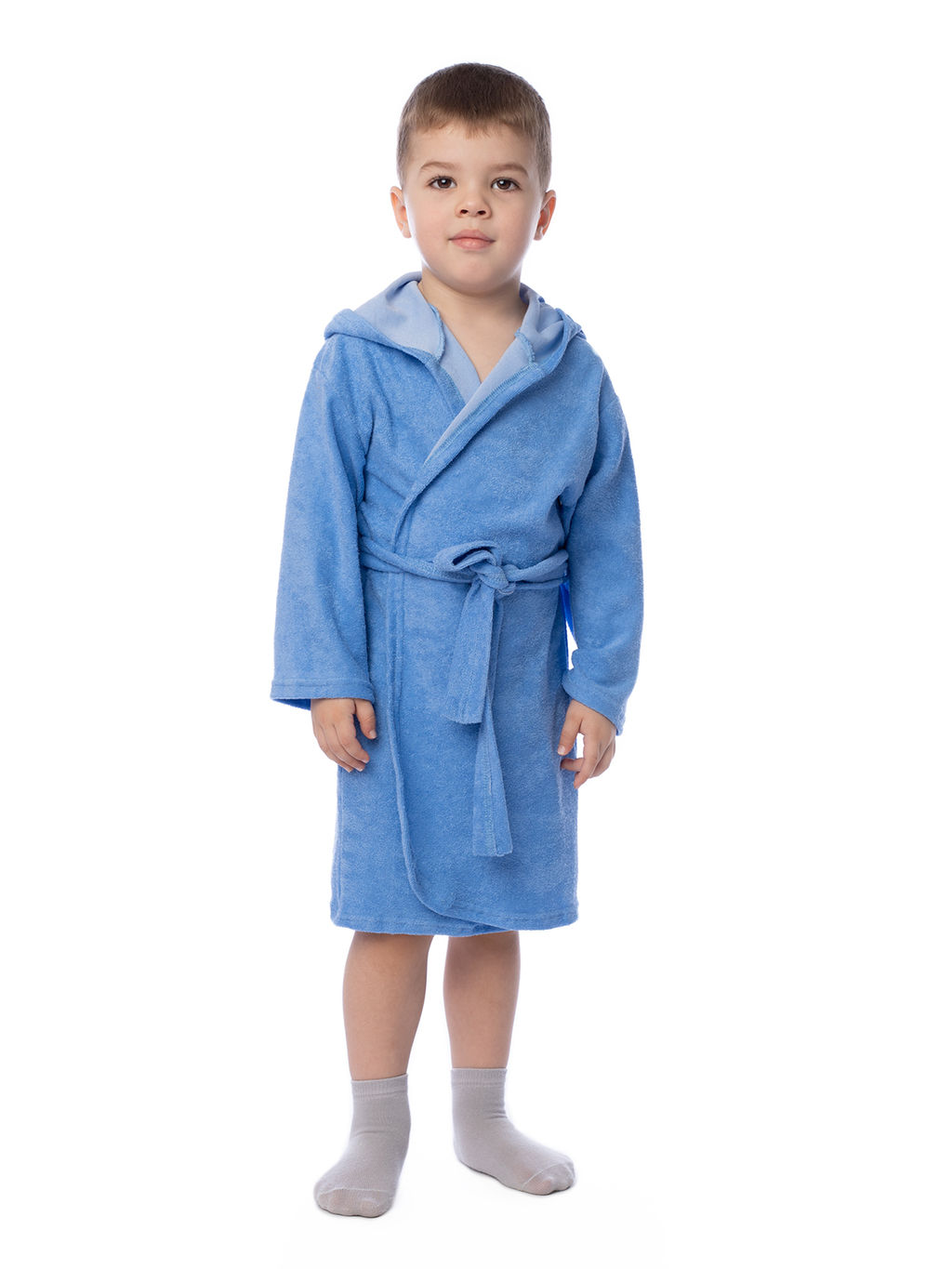 Халат детский голубой - Утенок фото 21