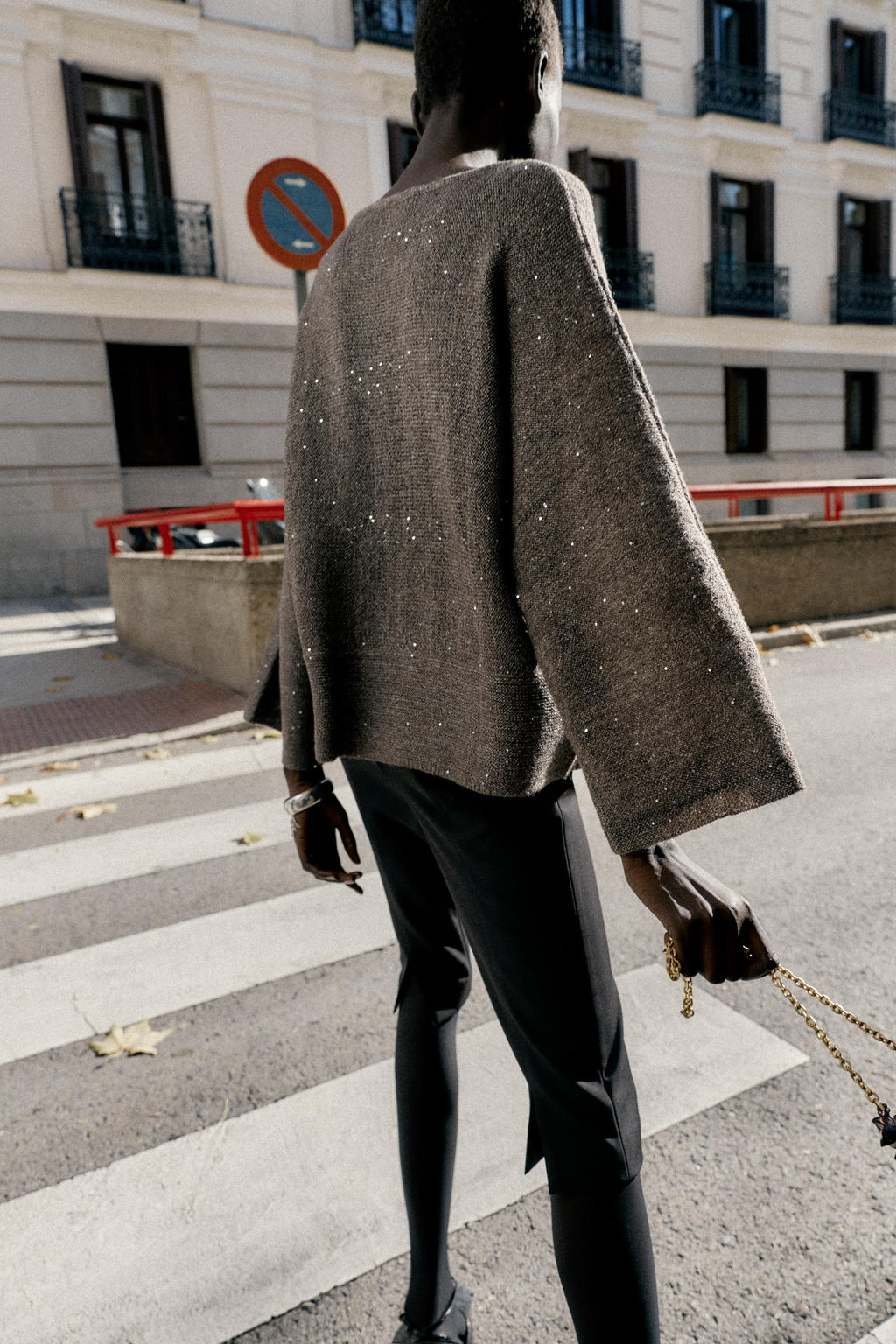 SEQUIN KNIT JUMPER - Zara фото 4
