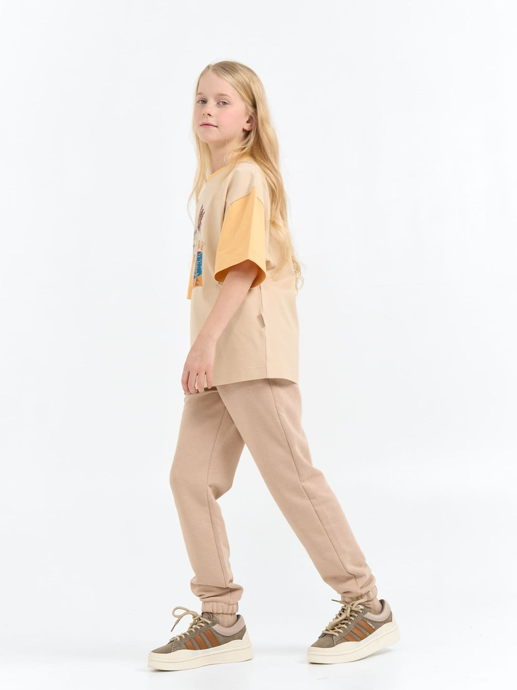 Джоггеры Беж 7+ - Bungly фото 4