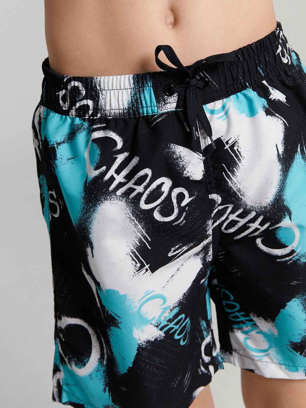 Плавательные шорты для мальчиков с принтом - Mark formelle фото 4