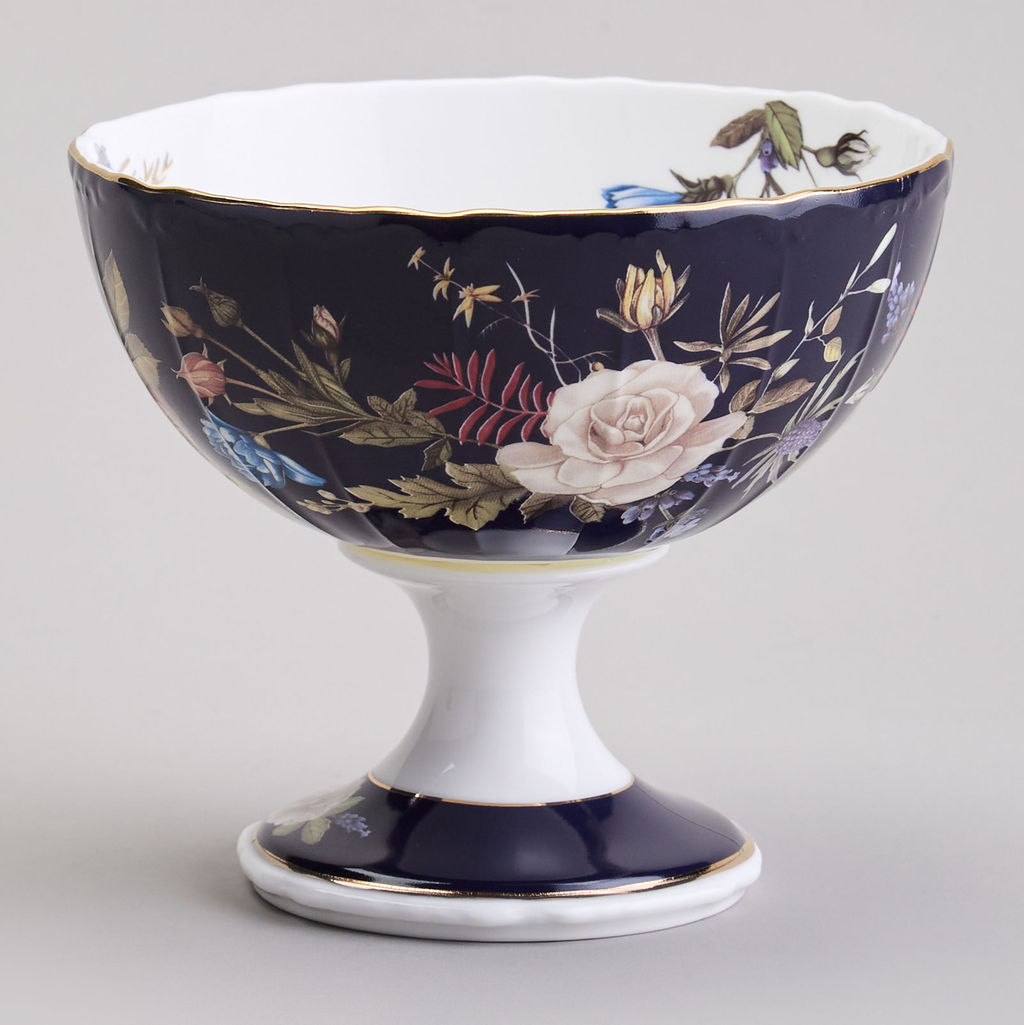 ВАЗА НА НОЖКЕ LEFARD КОБАЛЬТ 13*11 СМ  фото 6