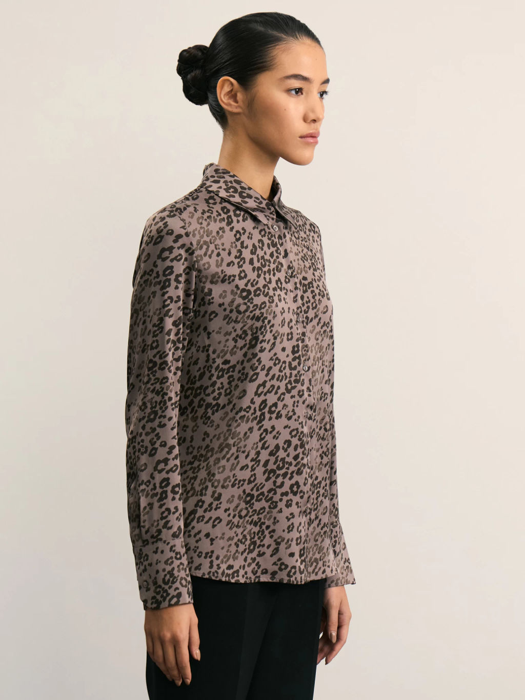 Атласная блузка / Zarina  фото 4