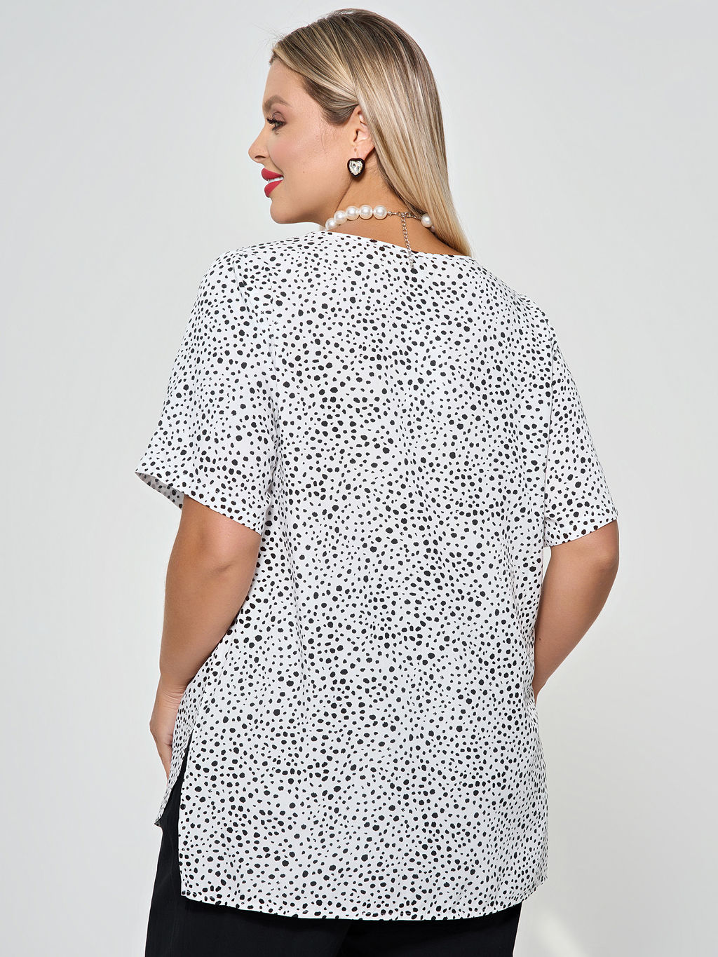 Блузка 0220-1 фиалковый - Dora фото 42