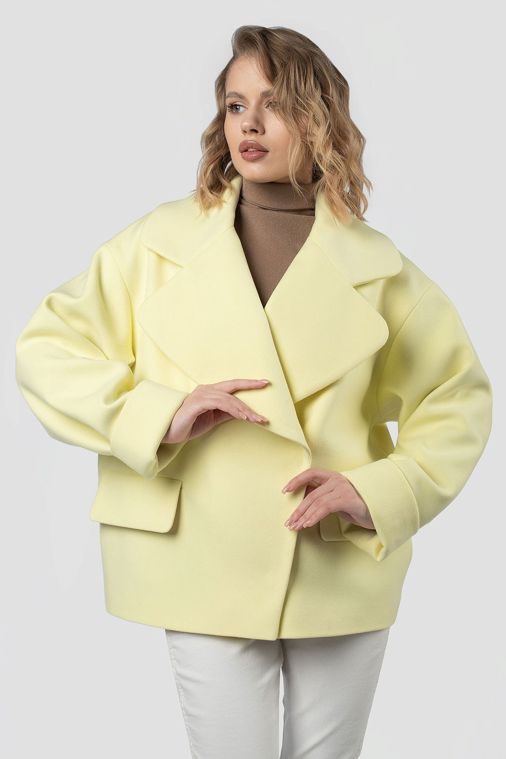 01-12236 Пальто женское демисезонное