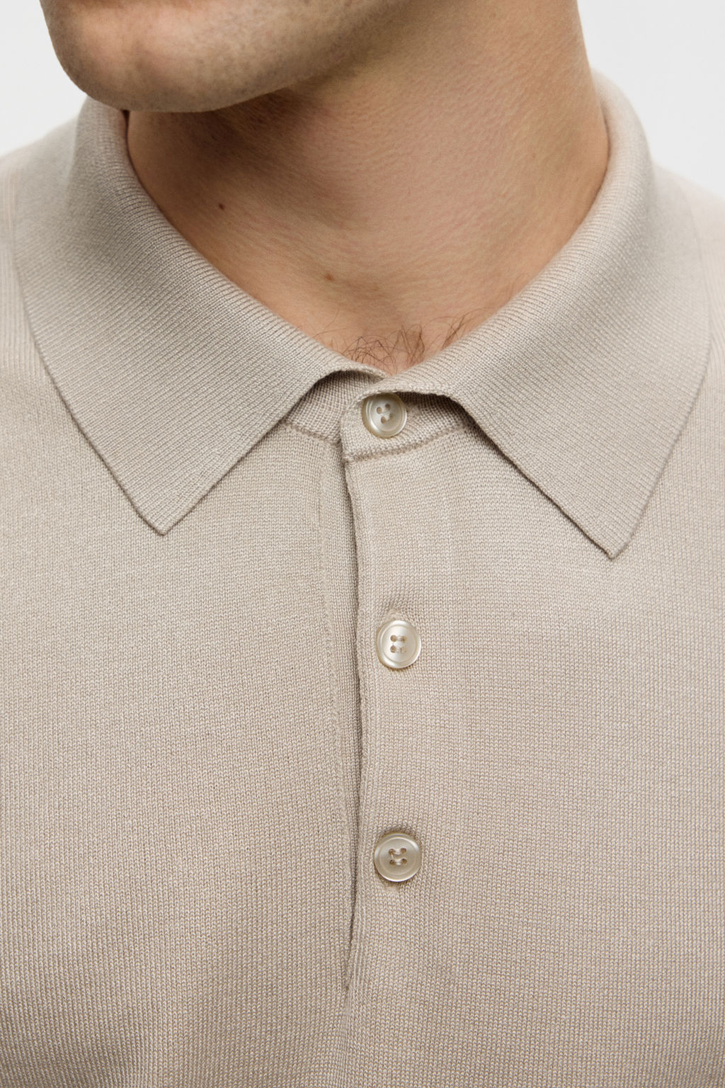 Polo en punto fino Regular Fit - H&m фото 6