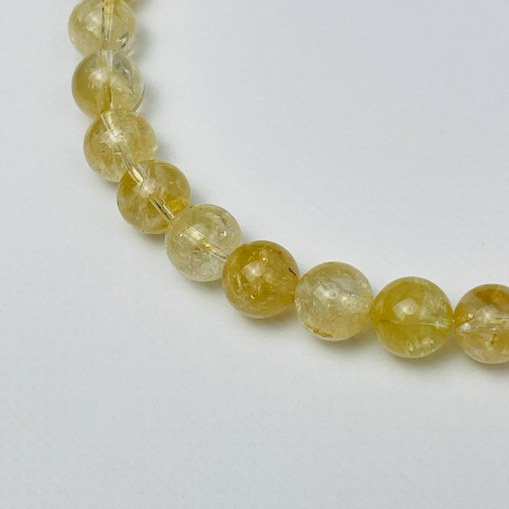 Бусы на увеличение из Цитрина (Индия)