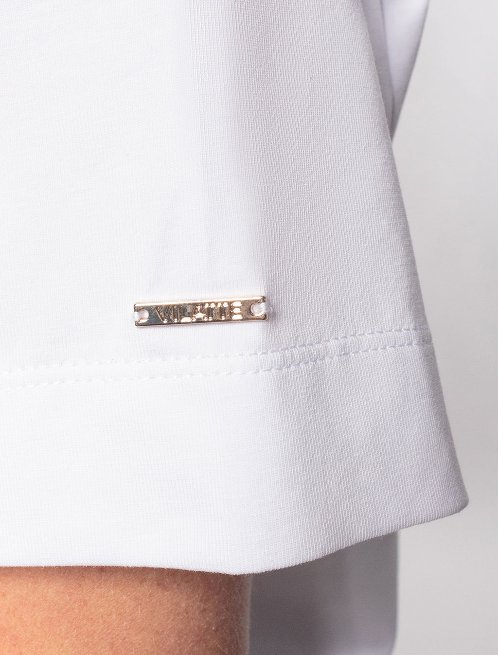 VILATTE / Футболка овер-сайз из премиального хлопка  фото 7