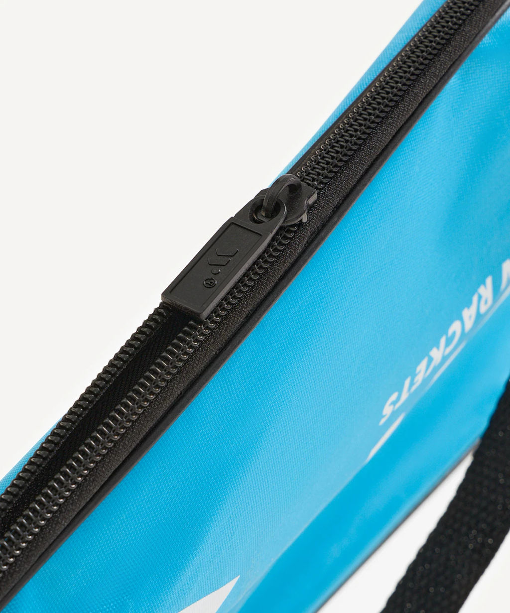 Набор для бадминтона Wish Alumtec 327 (2 ракетки + 2 волана), оранжевый/синий  фото 10