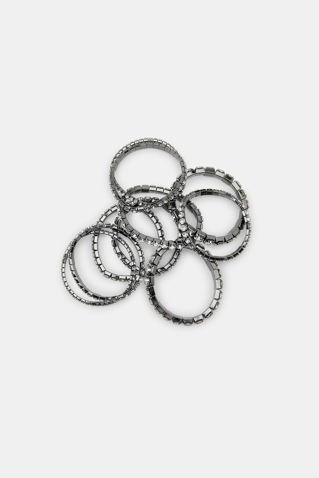 PACK OF ELASTICATED JEWEL BRACELETS - Zara фото 6