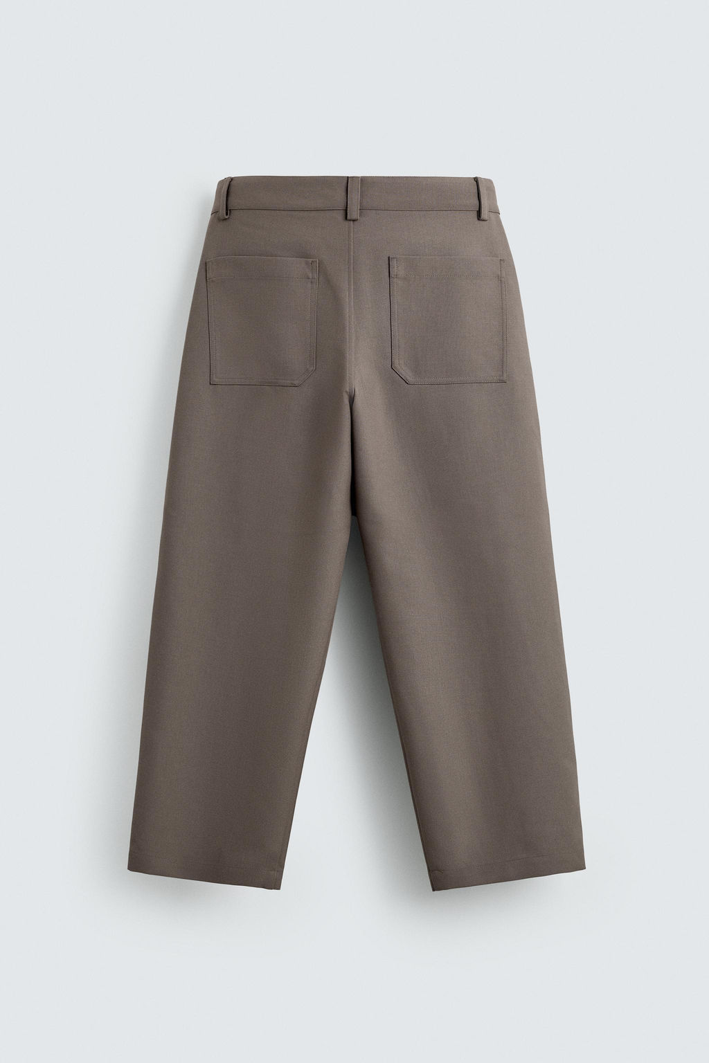 BALLOON FIT PLEATED TROUSERS - Zara фото 8