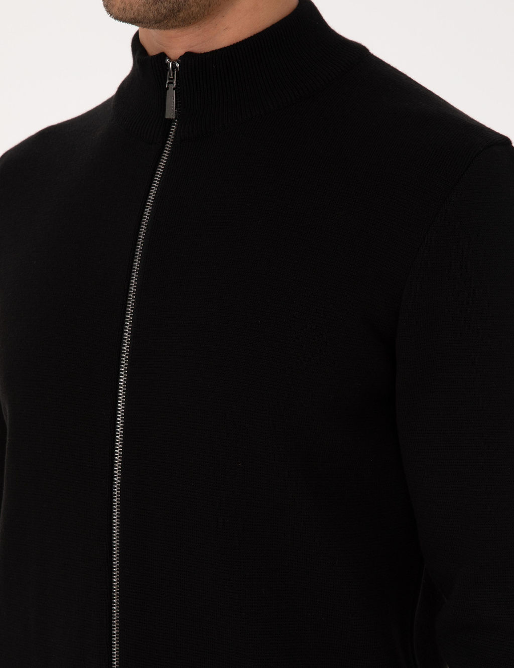 Siyah Regular Fit Triko H_rka - Pierre cardin фото 7