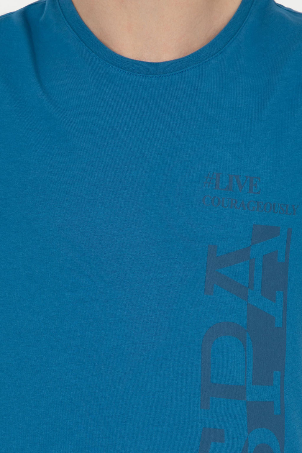 Erkek Petrol Bisiklet Yaka Ti__rt