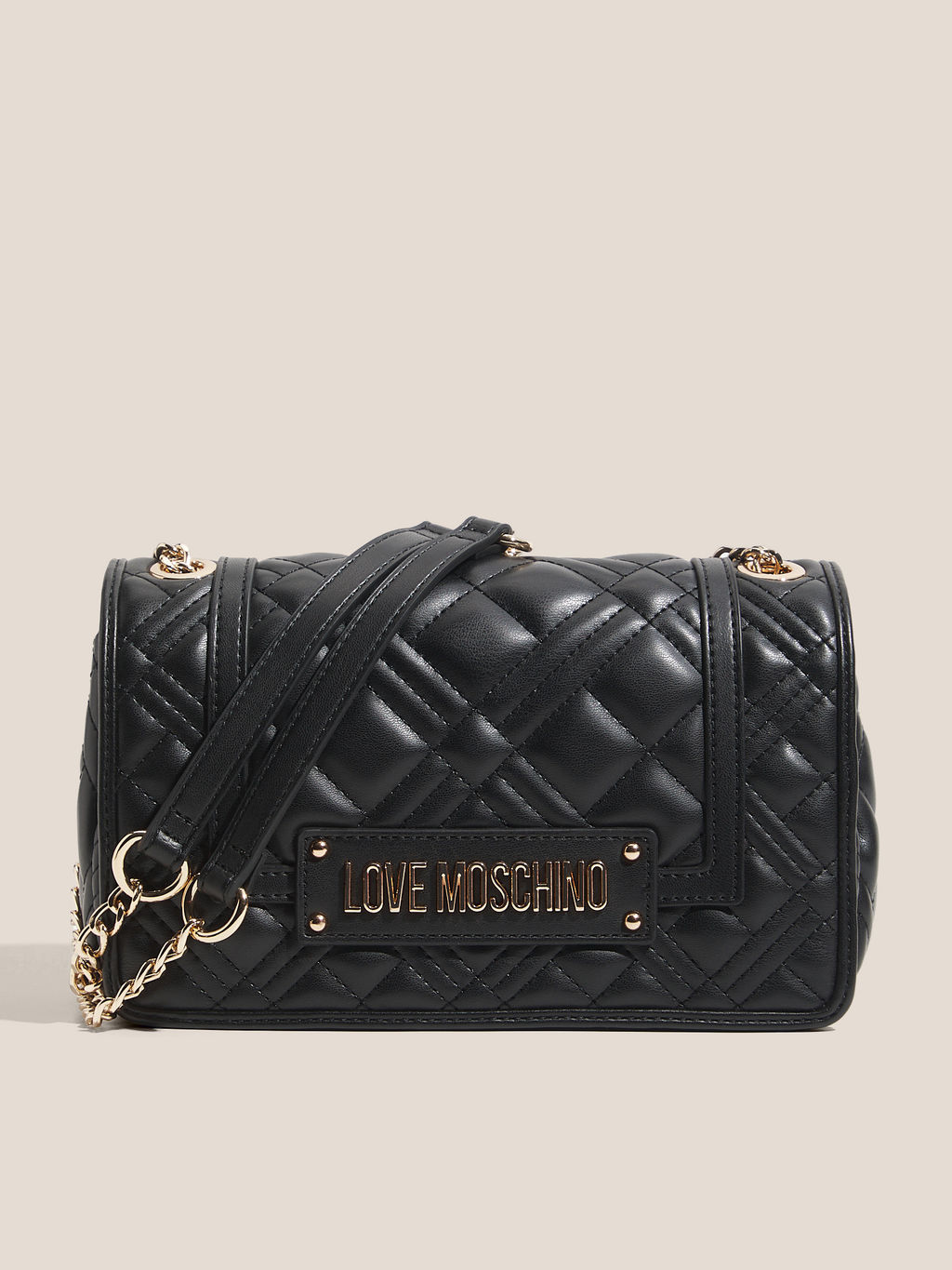 Женская сумка на плечо LOVE MOSCHINO QUILTED BAG Артикул 4561337, черный