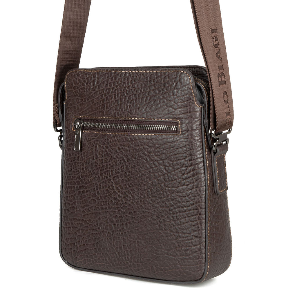 Мужская кожаная сумка - Barcelo biagi фото 3