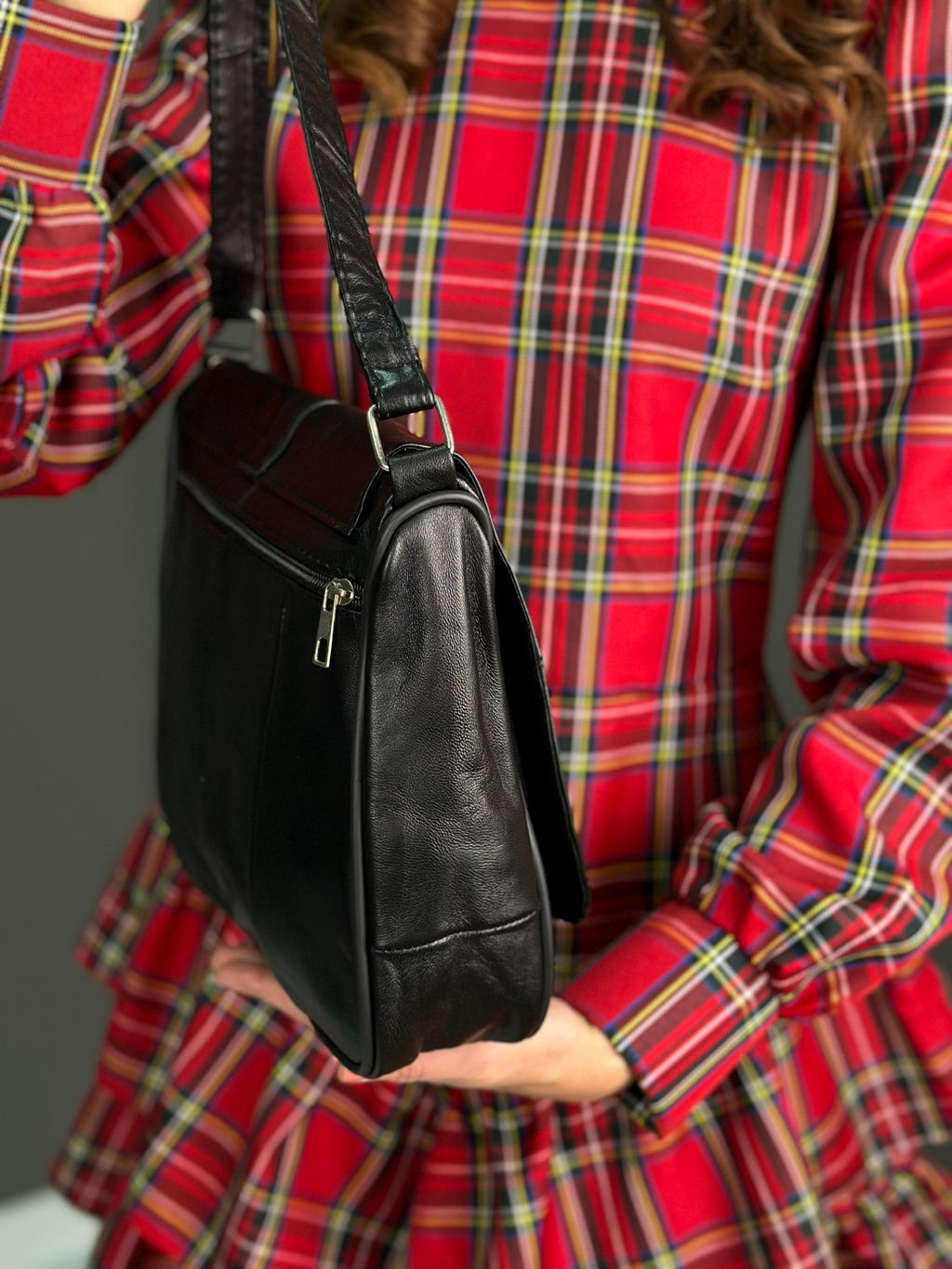 Сумка женская из телячьей кожи