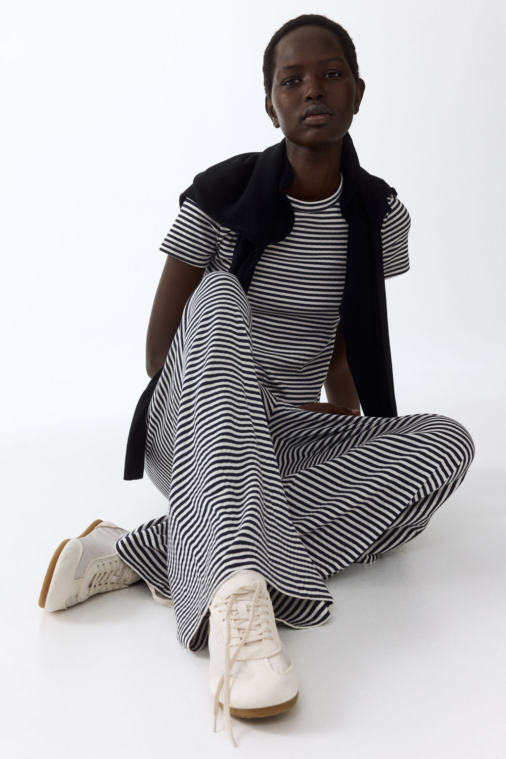 Pantal?n de canal? con cord?n de ajuste - H&m фото 10