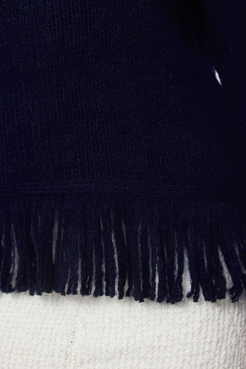 Tas Yumusak Dokulu Puskul Detayl? Triko Kazak TWOAW25KZ00063 - Trendyolmilla фото 13