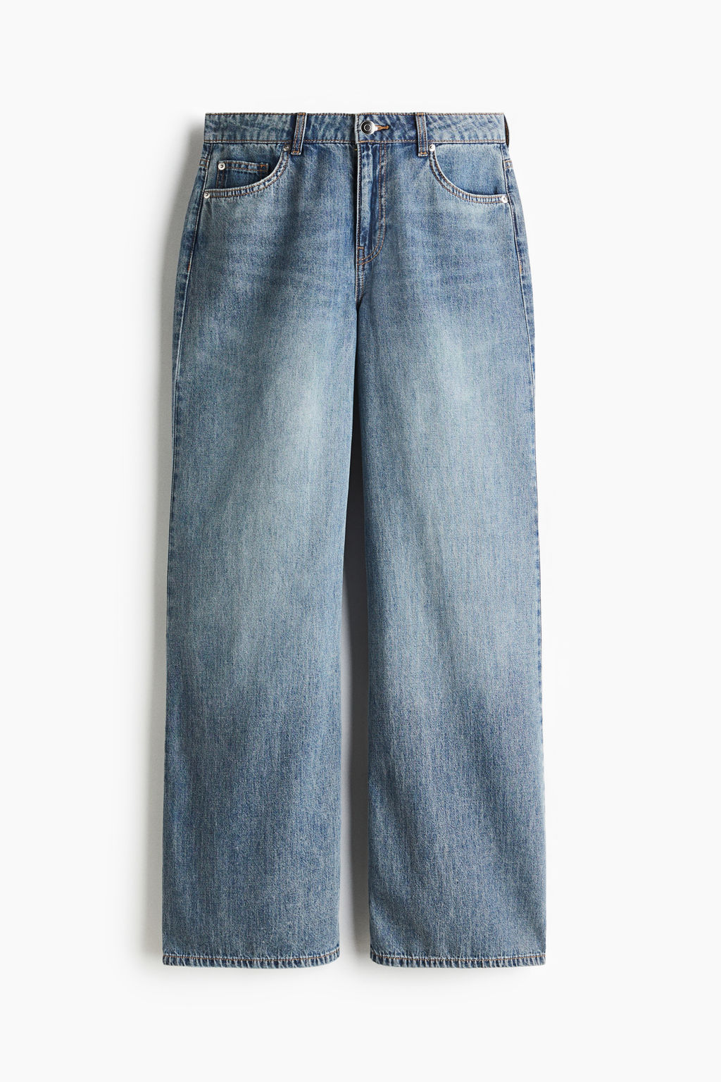 Wide Regular Jeans - H&m фото 2