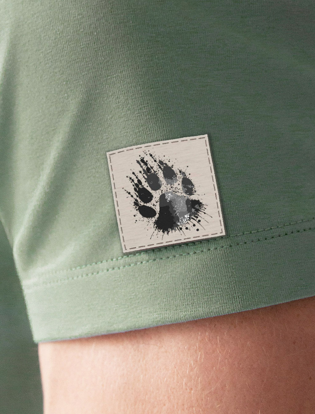 Футболка из премиального хлопка с авторским принтом - Vilatte фото 3