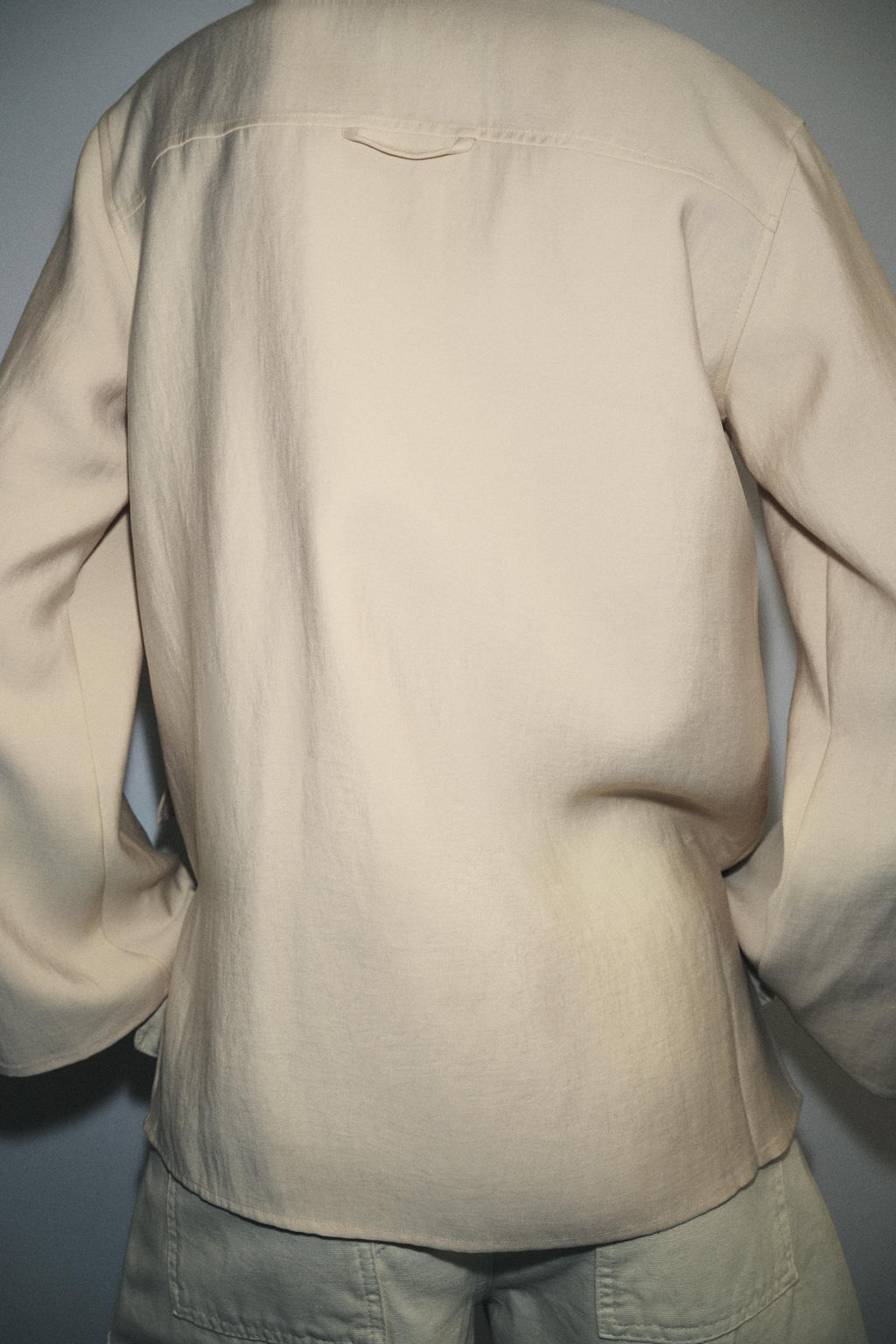 ZW COLLECTION FLOWING SHIRT WITH POCKETS - Zara фото 3