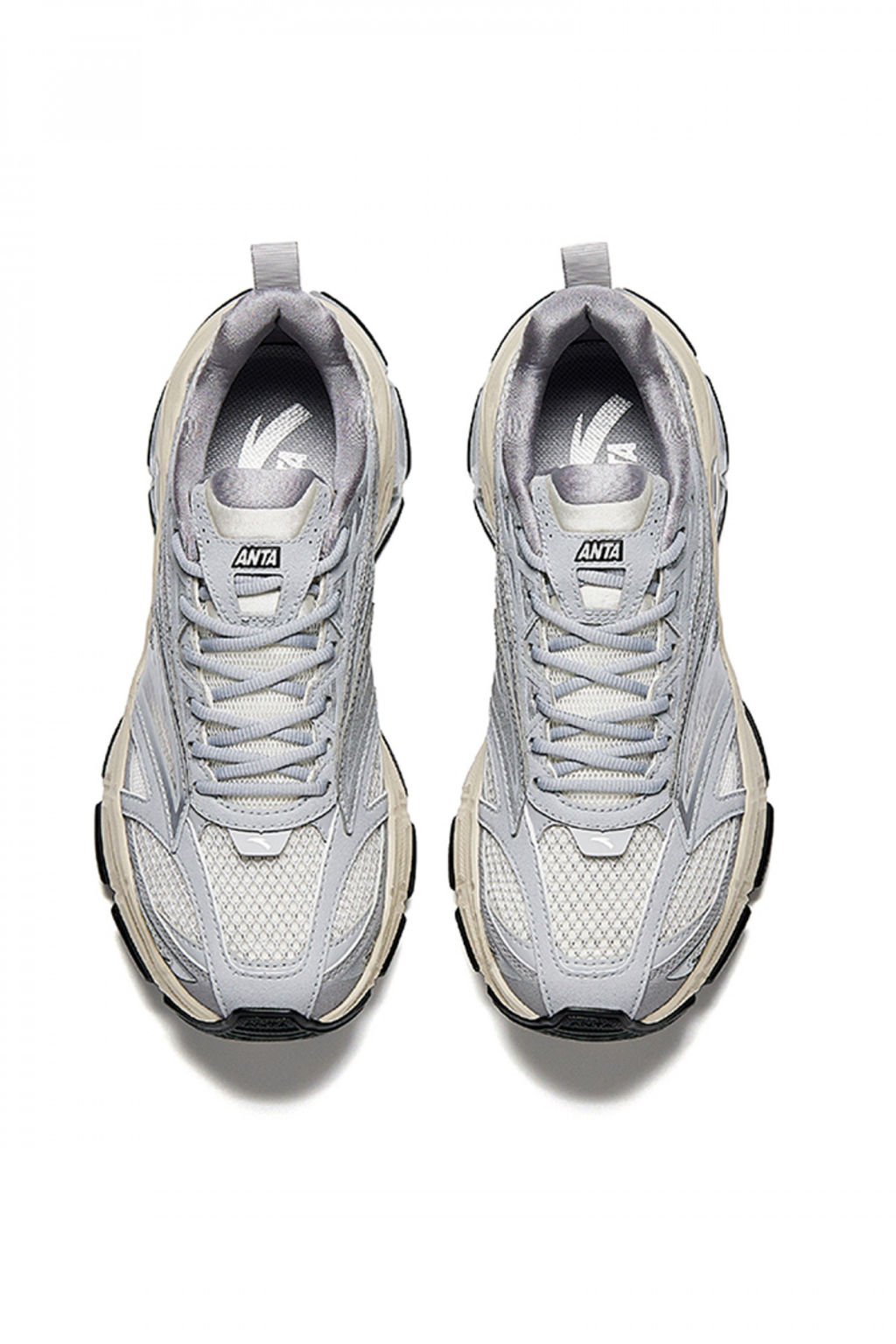 Кроссовки HERON Мелово-белый/Бежевый/Серый