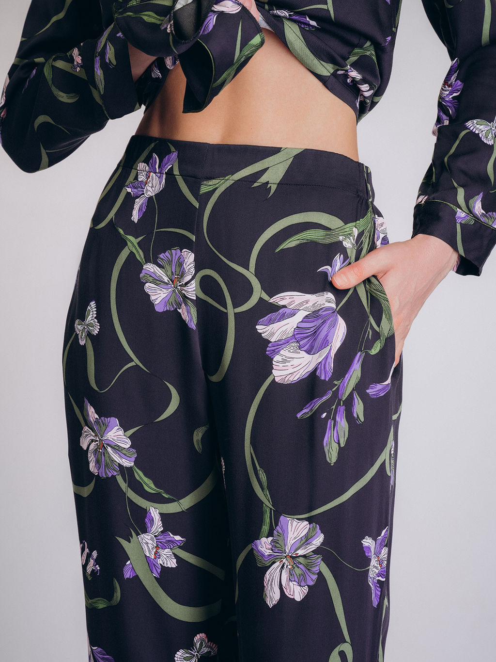 Женская пижама с цветочным узором (Арт. 5123TCC) - Indefini фото 5