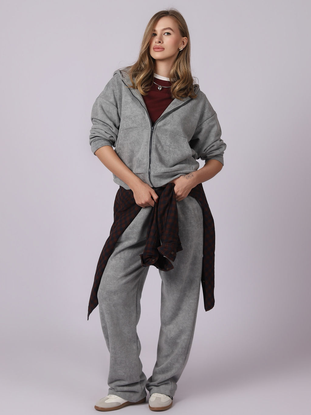 Женский Спортивный костюм женский КП200 Серый от Спортсоло