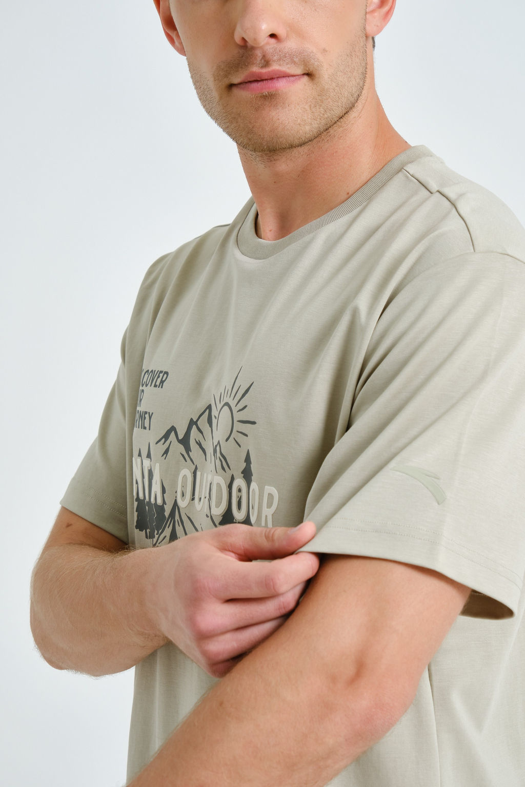 Футболка Серый - Anta фото 5