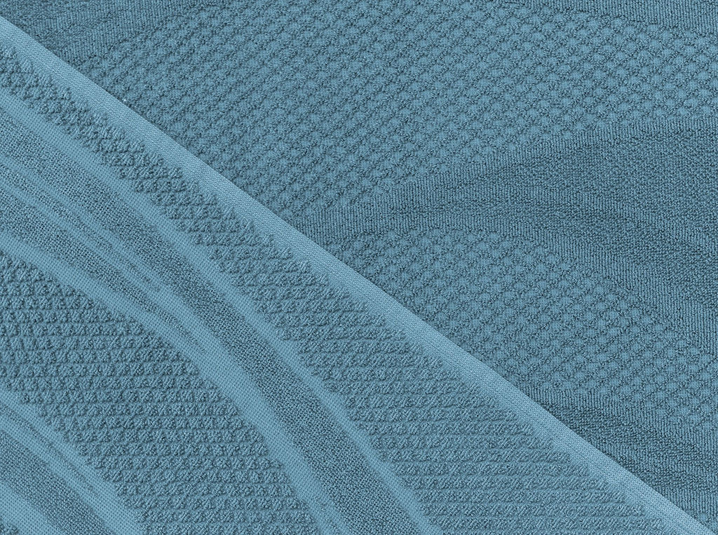 6с102.411ж1 Танго (1-британи блю) Полотенце махровое 67х150см